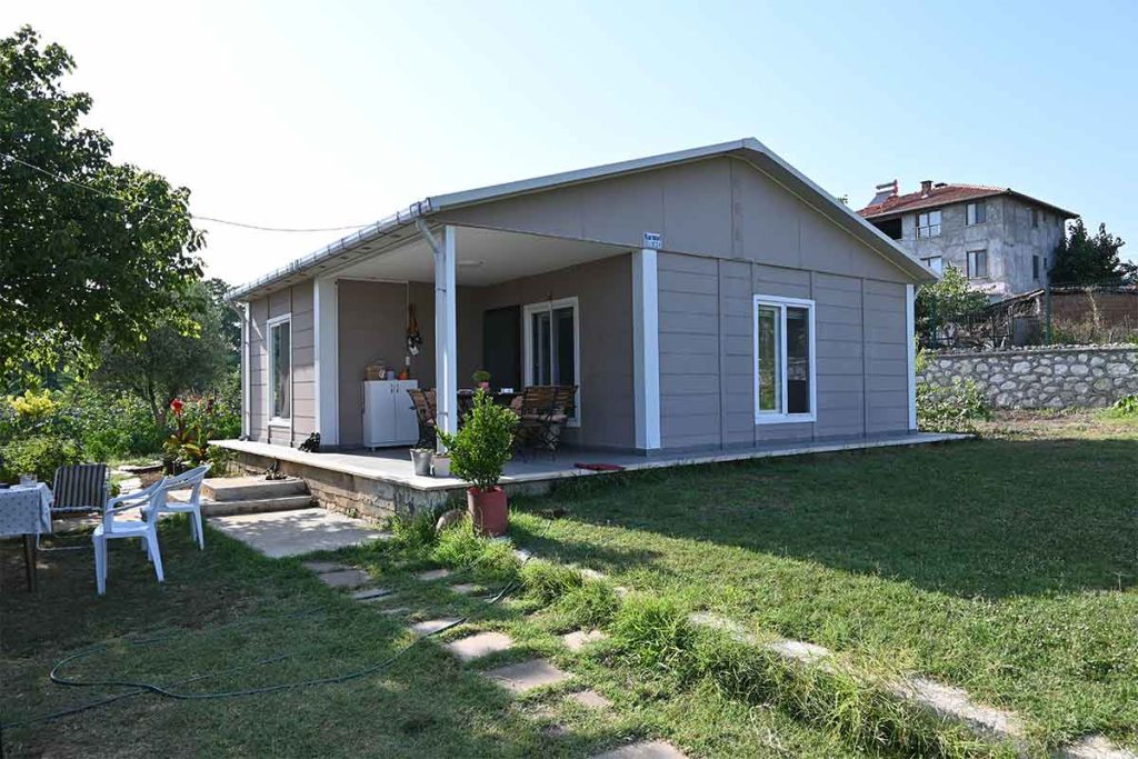 3+1 Tek Katlı Prefabrik Ev Modeli