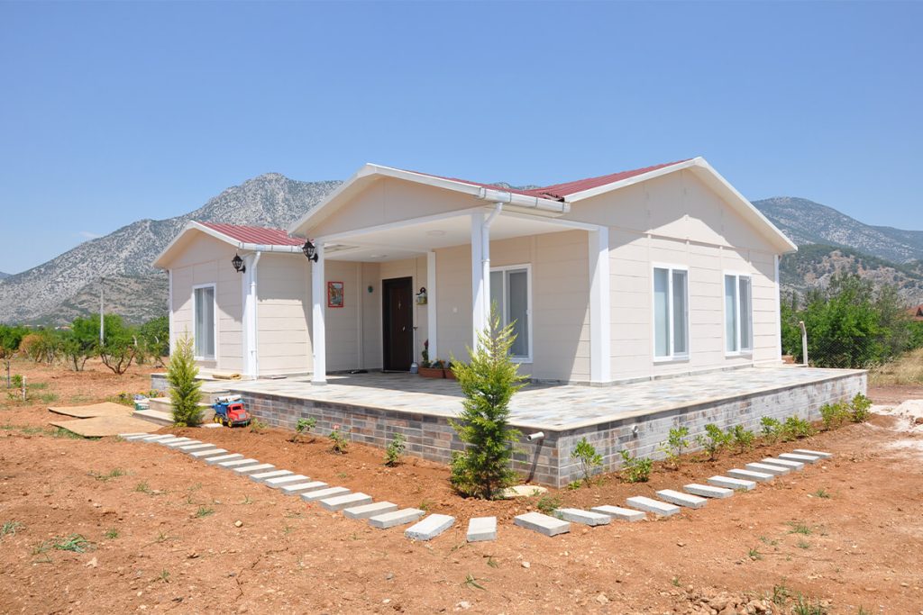 Tek Katlı Özel 2+1 Prefabrik Ev Modelimiz